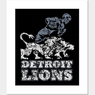 Detroit Lions 1934 Posters and Art